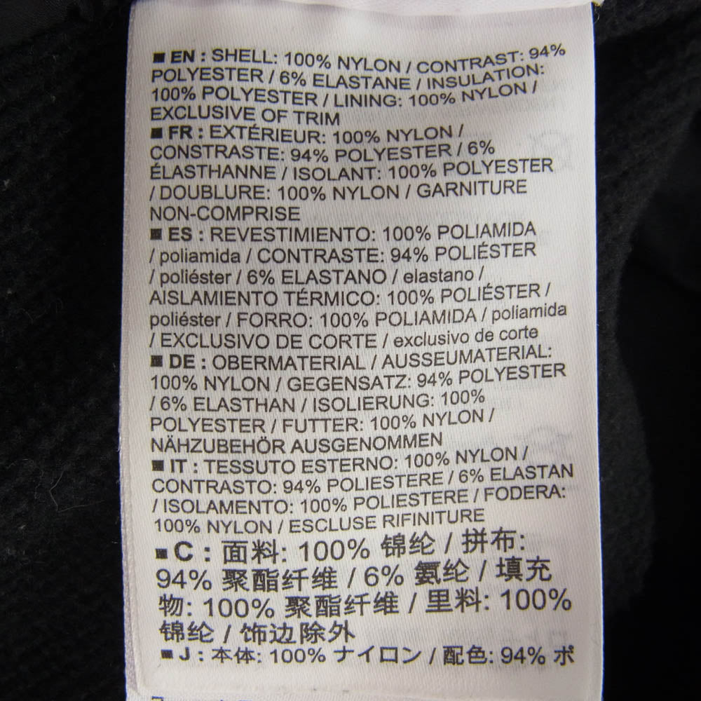 ARC'TERYX アークテリクス 24108 ATOM LT HOODY MENS アトム フーディ ナイロン ジャケット ブラック系 L【中古】