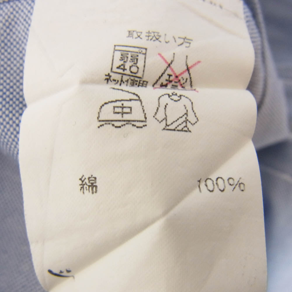 Brooks Brothers ブルックスブラザーズ ボタンダウン 長袖 シャツ ブルー系 14 1/2  32【中古】