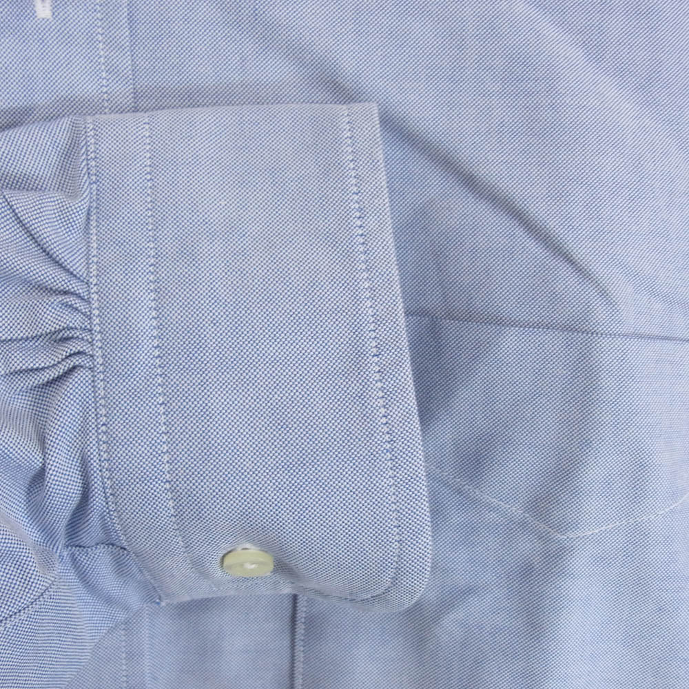 Brooks Brothers ブルックスブラザーズ ボタンダウン 長袖 シャツ ブルー系 14 1/2  32【中古】