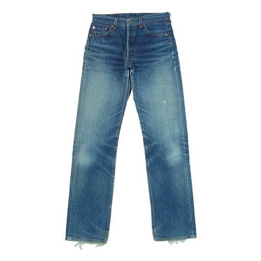 Levi's リーバイス 97年 USA製 501XX ストレート デニム パンツ ボタンフライ ボタン裏刻印501 インディゴブルー系 W30 L36【中古】