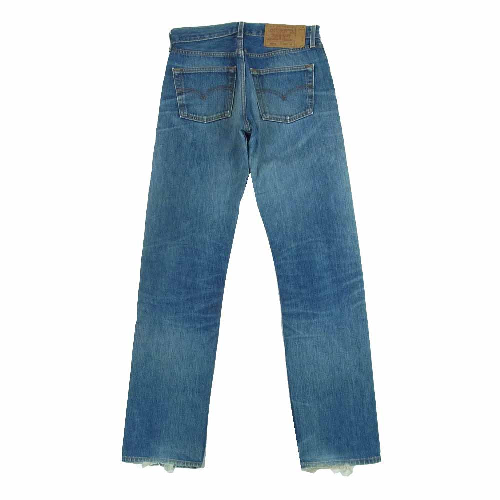 Levi's リーバイス 97年 USA製 501XX ストレート デニム パンツ ボタンフライ ボタン裏刻印501 インディゴブルー系 W30 L36【中古】