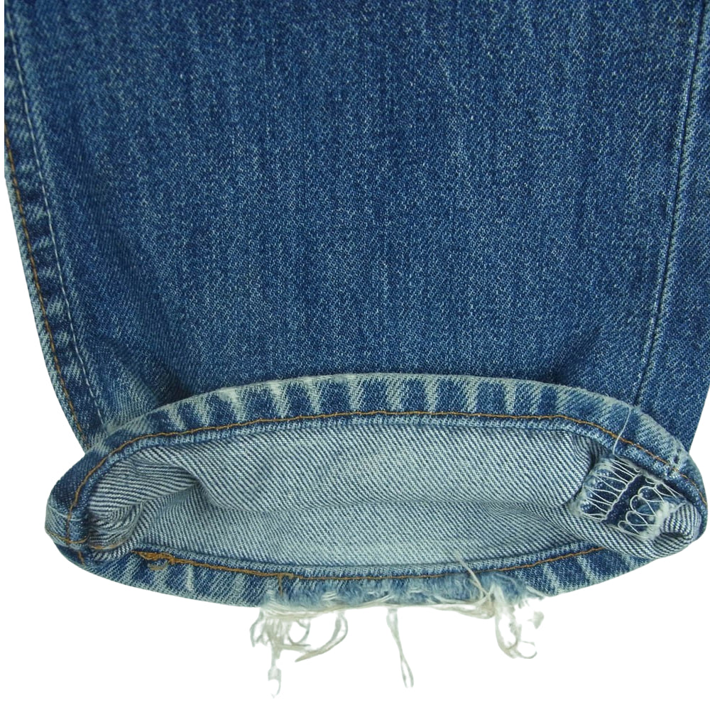 Levi's リーバイス 97年 USA製 501XX ストレート デニム パンツ ボタンフライ ボタン裏刻印501 インディゴブルー系 W30 L36【中古】