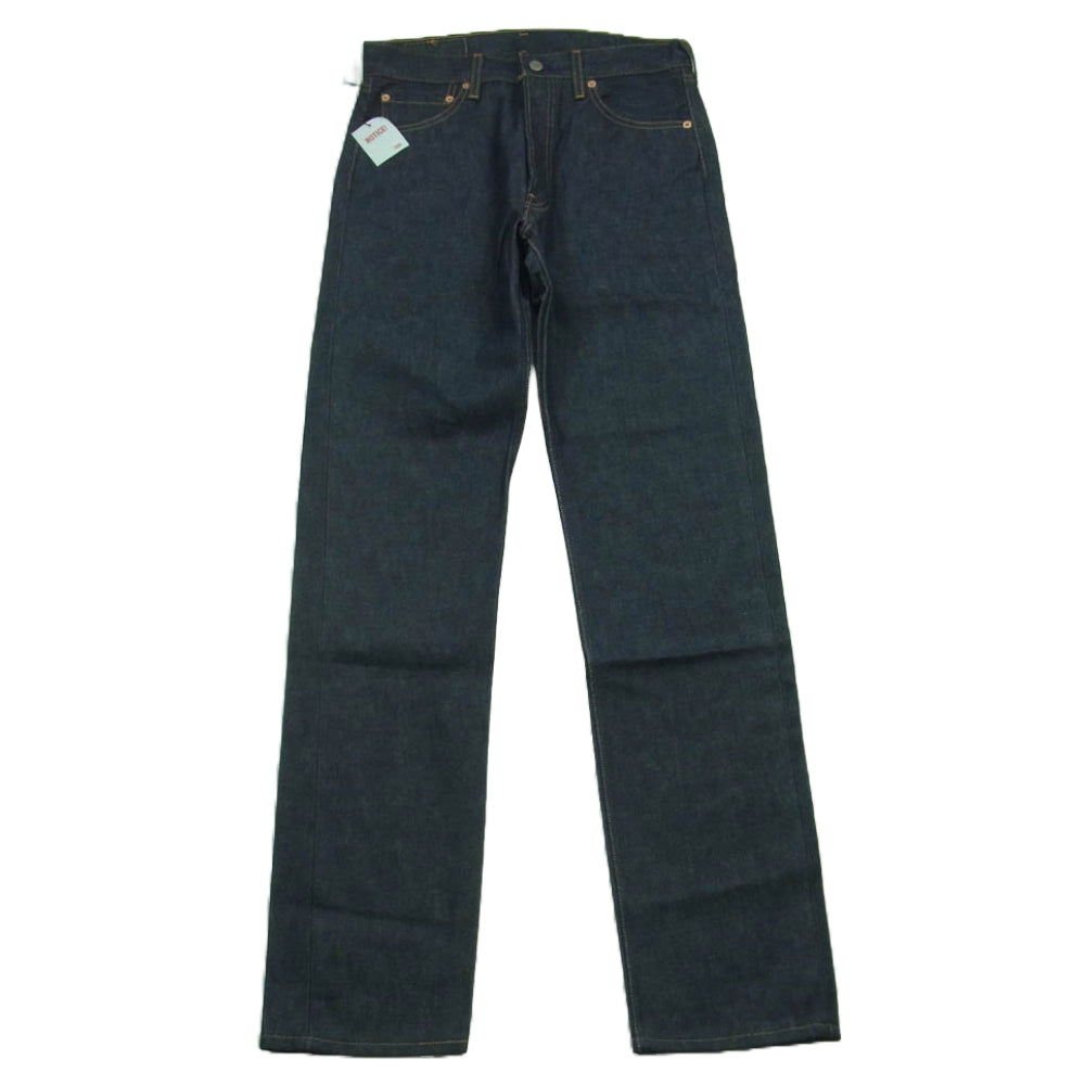 Levi's リーバイス 01年 USA製 501 ストレート デニム パンツ ボタンフライ インディゴ ボタン裏刻印553 インディゴブルー系 W30 L36【新古品】【未使用】【中古】