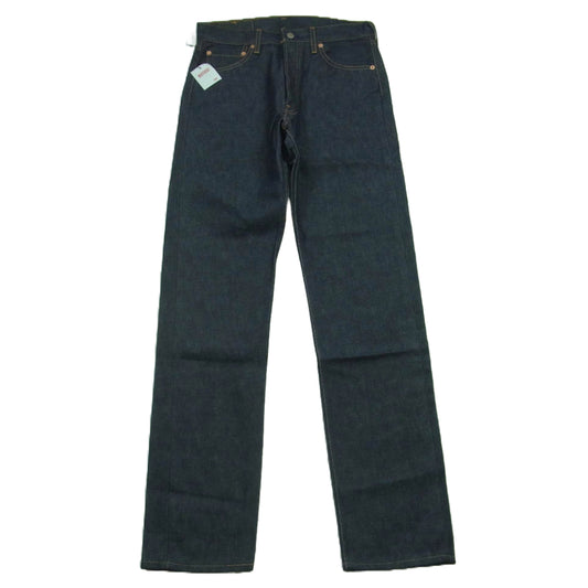 Levi's リーバイス 01年 USA製 501 ストレート デニム パンツ ボタンフライ インディゴ ボタン裏刻印553 インディゴブルー系 W30 L36【新古品】【未使用】【中古】