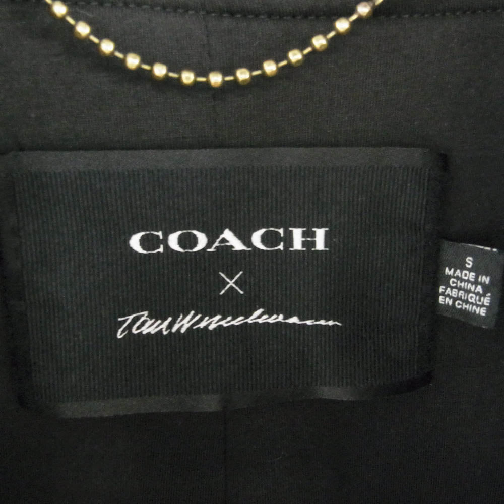 COACH コーチ × Tom Wesselmann トムウェッセルマン ブルゾン スナップボタン ブラック系 S【中古】