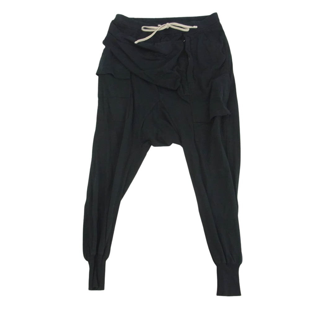 Rick Owens リックオウエンス 17AW DU17F2395-RN DRKSHDW PRISONNER MEMPHIS JOGGER ダークシャドウ プリズナー メンフィス ジョガー サルエル パンツ ブラック系 M【中古】