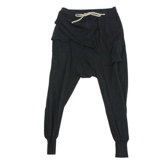 Rick Owens リックオウエンス 17AW DU17F2395-RN DRKSHDW PRISONNER MEMPHIS JOGGER ダークシャドウ プリズナー メンフィス ジョガー サルエル パンツ ブラック系 M【中古】