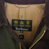 Barbour バブアー 20AW 2002351 × KAPTAIN SUNSHINE キャプテンサンシャイン Stand Collar Traveller Coat スタンドカラー トラベラー コート オイルド カーキ系 36【中古】