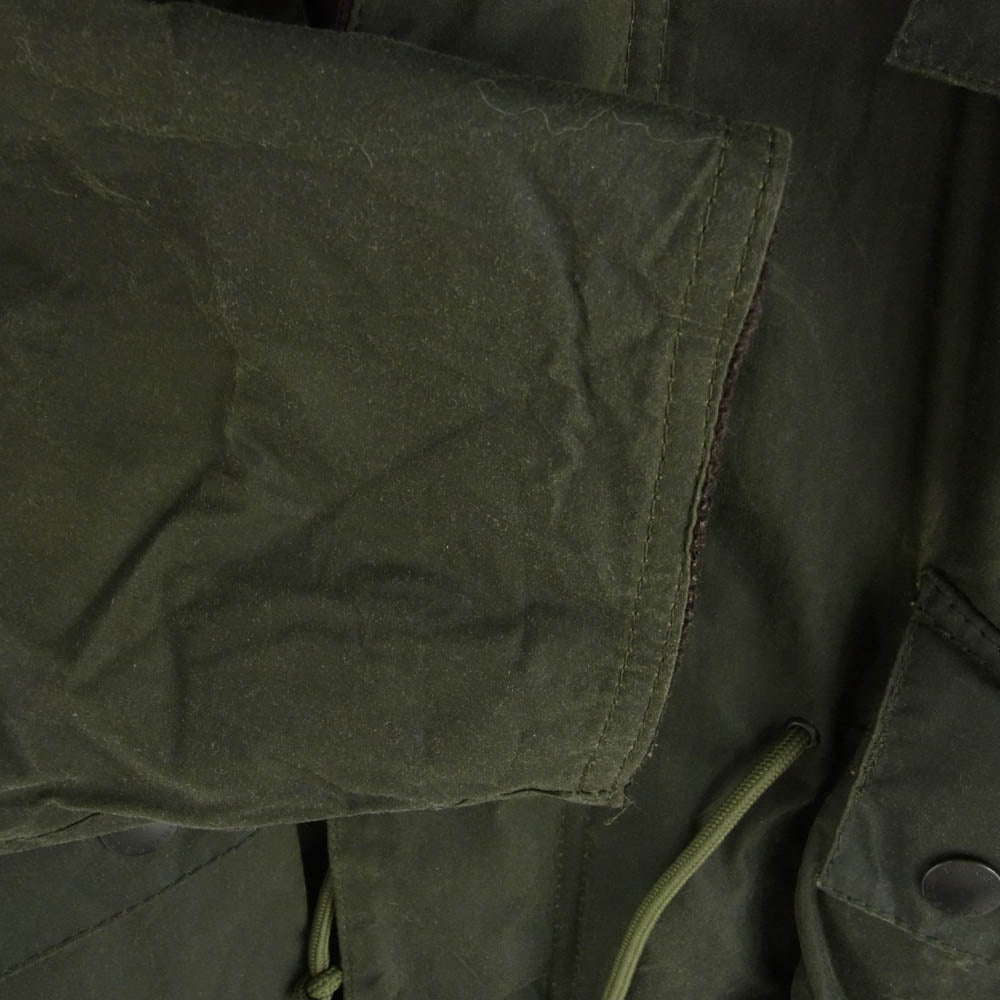 Barbour バブアー 20AW 2002351 × KAPTAIN SUNSHINE キャプテンサンシャイン Stand Collar Traveller Coat スタンドカラー トラベラー コート オイルド カーキ系 36【中古】