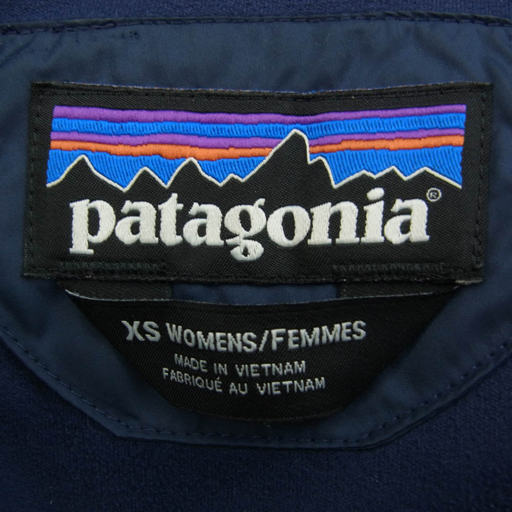 patagonia パタゴニア 17AW 28439 With It Parka ウィズイット パーカー ロング レディース ダウンジャケット ネイビー系 XS【中古】