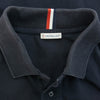 MONCLER モンクレール MAGLIA POLO MANICA CORTA ロゴ ワッペン 半袖 ポロシャツ ネイビー ネイビー系 M【中古】