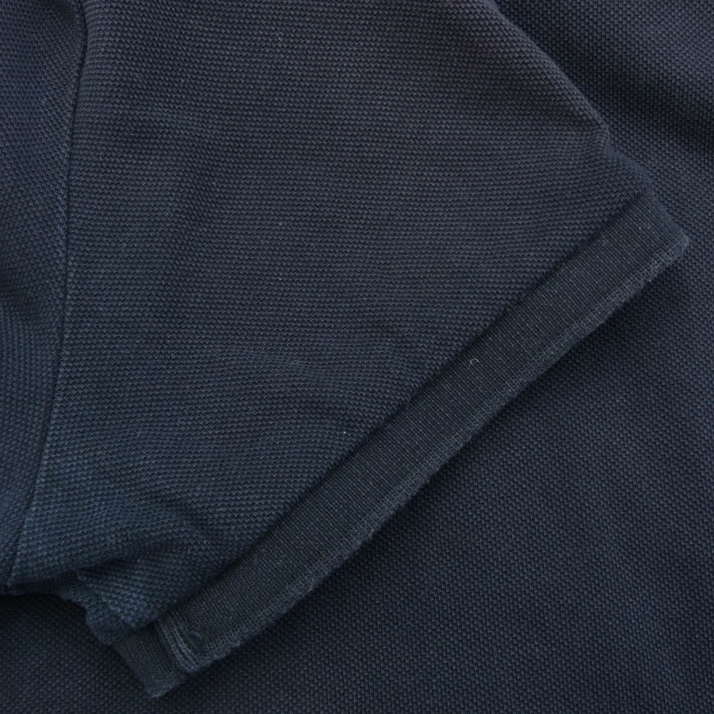 MONCLER モンクレール MAGLIA POLO MANICA CORTA ロゴ ワッペン 半袖 ポロシャツ ネイビー ネイビー系 M【中古】