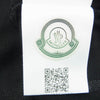 MONCLER モンクレール E10918345600 84556 MAGLIA POLO MANICA CORTA ロゴ ワッペン 半袖 ポロシャツ ブラック ブラック系 M【中古】