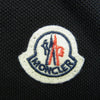 MONCLER モンクレール E10918345600 84556 MAGLIA POLO MANICA CORTA ロゴ ワッペン 半袖 ポロシャツ ブラック ブラック系 M【中古】