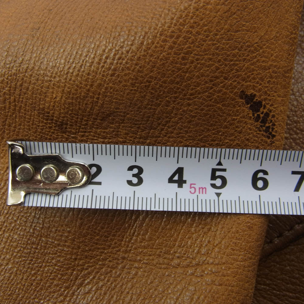 THE FLAT HEAD ザフラットヘッド 鹿革 ディアスキン ウエスタンシャツ レザージャケット ブラウン系 38【中古】