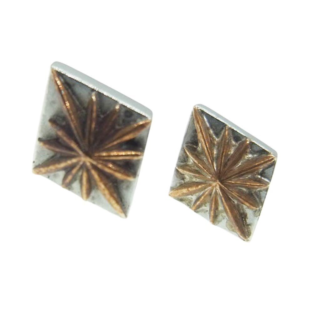 SAAD サード 太陽神 ピアス 両耳 シルバー系【中古】