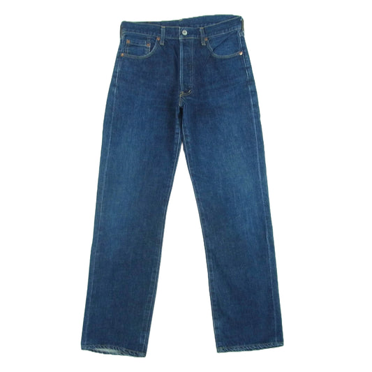Levi's リーバイス 90's 503B DENIM PANTS デニム パンツ ボタンフライ 復刻 BIG E 赤耳 ボタン裏刻印J22 インディゴブルー系 W31 L36【中古】