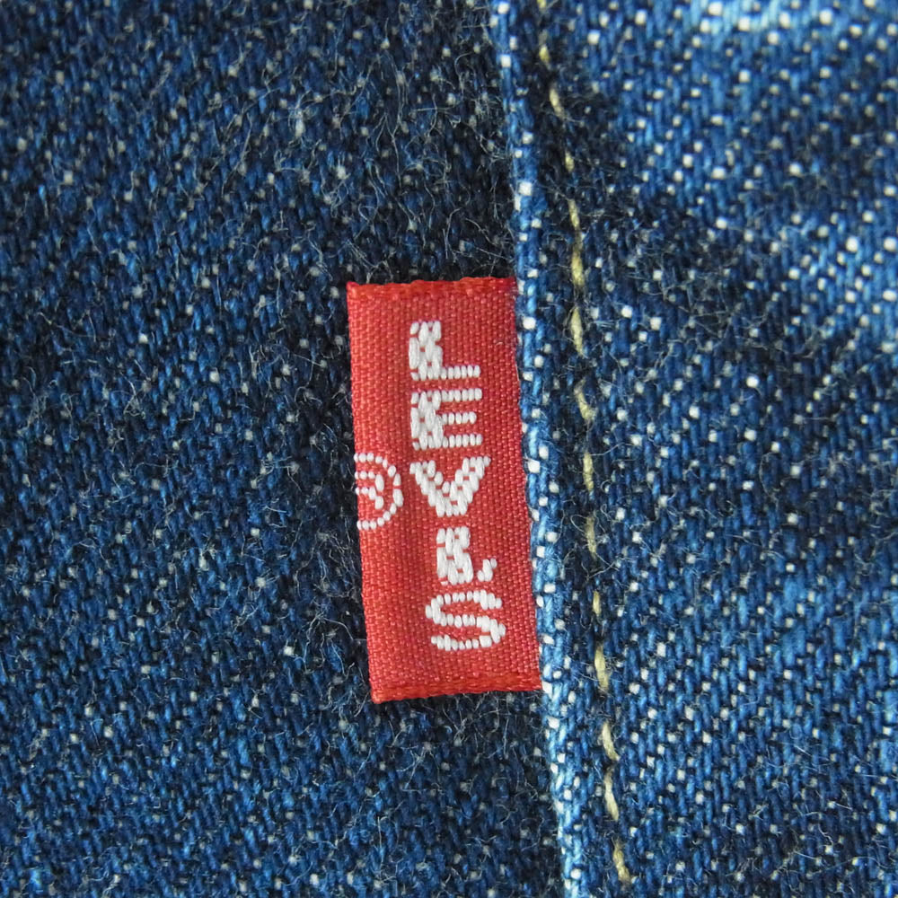 Levi's リーバイス 90's 503B DENIM PANTS デニム パンツ ボタンフライ 復刻 BIG E 赤耳 ボタン裏刻印J22 インディゴブルー系 W31 L36【中古】