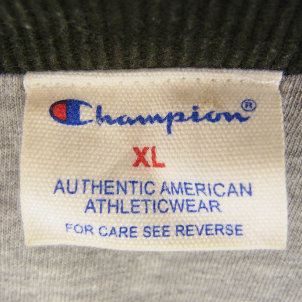Champion チャンピオン コーデュロイ コーチ ジャケット カーキ系 XL【中古】