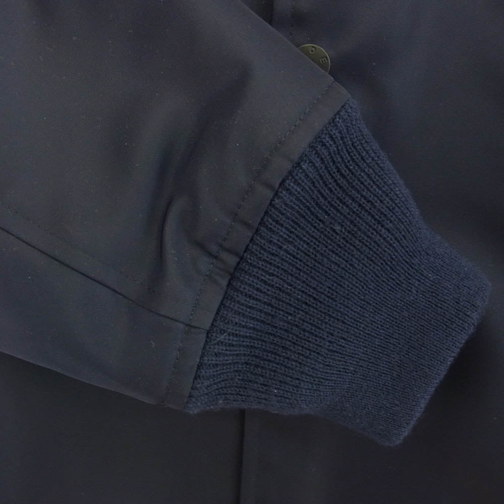 DENHAM デンハム 中綿 ナイロン コーチ ジャケット ネイビー系 XL【中古】