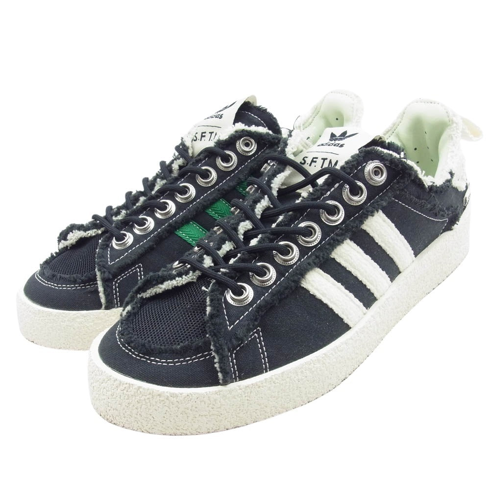 adidas アディダス ID4791 Song for the Mute Campus 80s ソングフォーザミュート キャンパス 80s ローカット スニーカー ブラック系 グリーン系 27cm【中古】