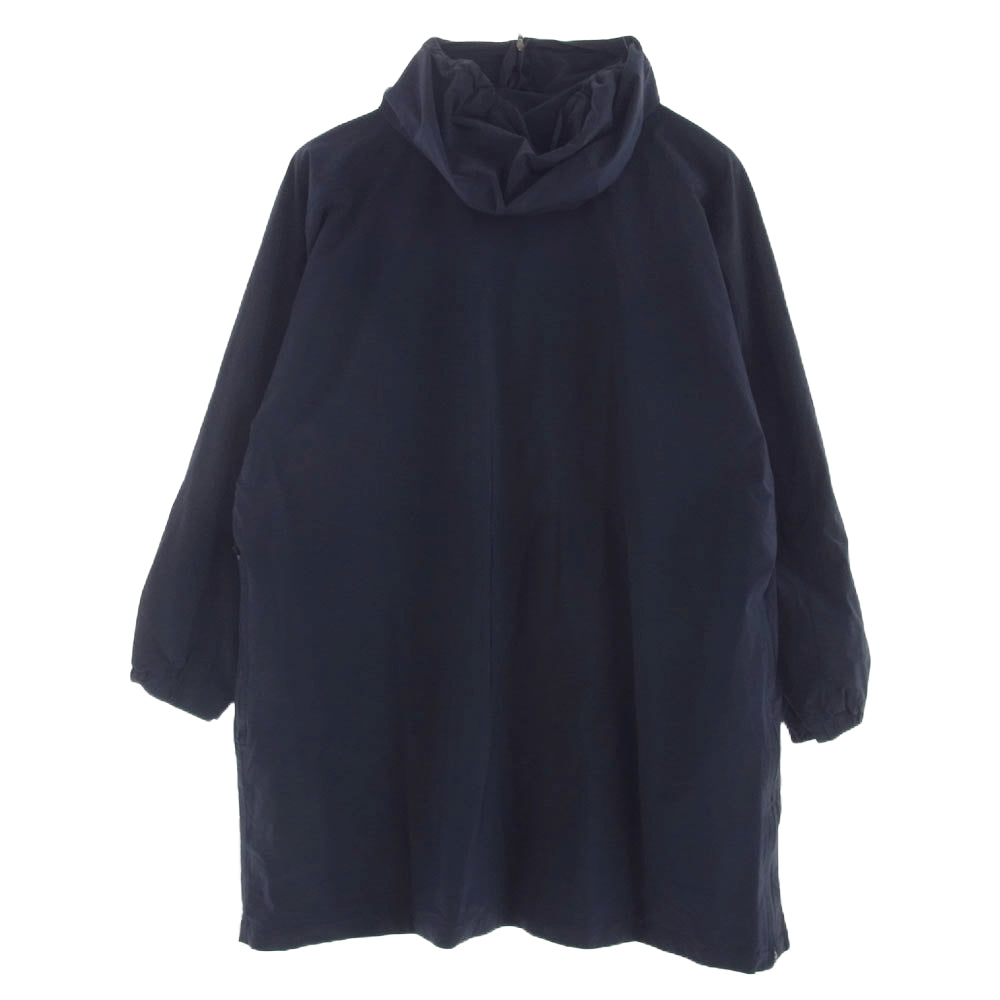 YAECA ヤエカ 14AW 14455 ERGONOMIC NYLON マウンテンパーカ ジャケット ブルゾン ネイビー系 M【中古】