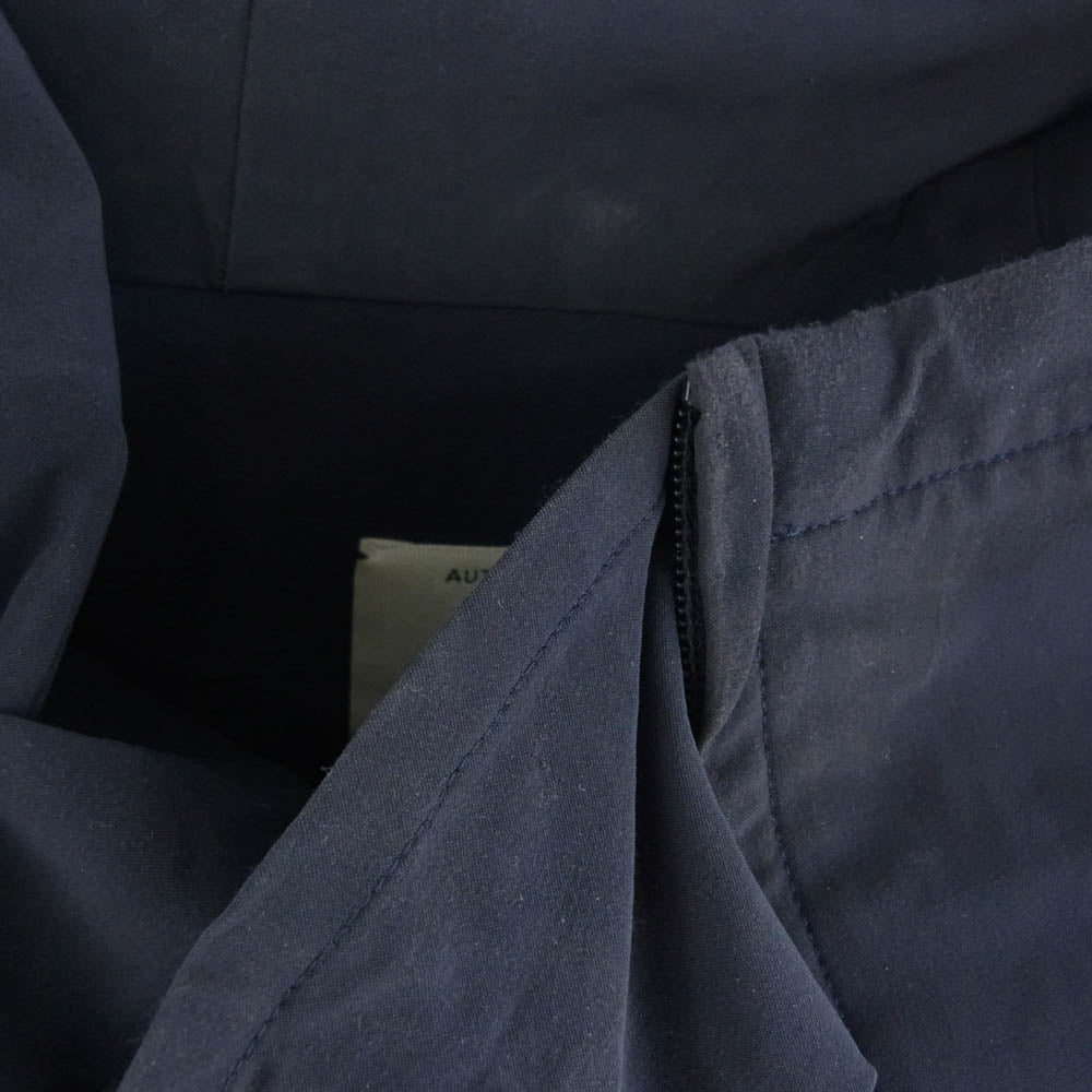 YAECA ヤエカ 14AW 14455 ERGONOMIC NYLON マウンテンパーカ ジャケット ブルゾン ネイビー系 M【中古】