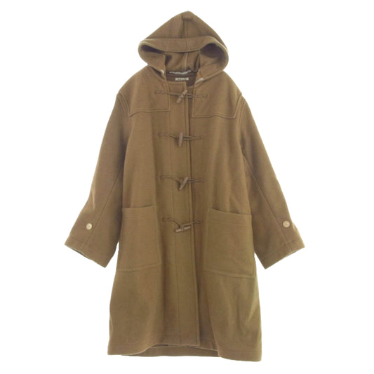 AURALEE オーラリー 18AW A8AC01HM HARD MELTON DUFFLE COAT ハード メルトン ダッフルコート ブラウン系 5【中古】