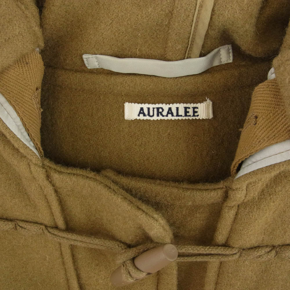 AURALEE オーラリー 18AW A8AC01HM HARD MELTON DUFFLE COAT ハード メルトン ダッフルコート ブラウン系 5【中古】