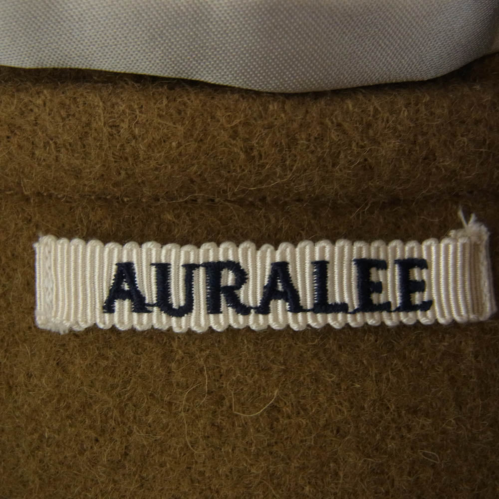 AURALEE オーラリー 18AW A8AC01HM HARD MELTON DUFFLE COAT ハード メルトン ダッフルコート ブラウン系 5【中古】
