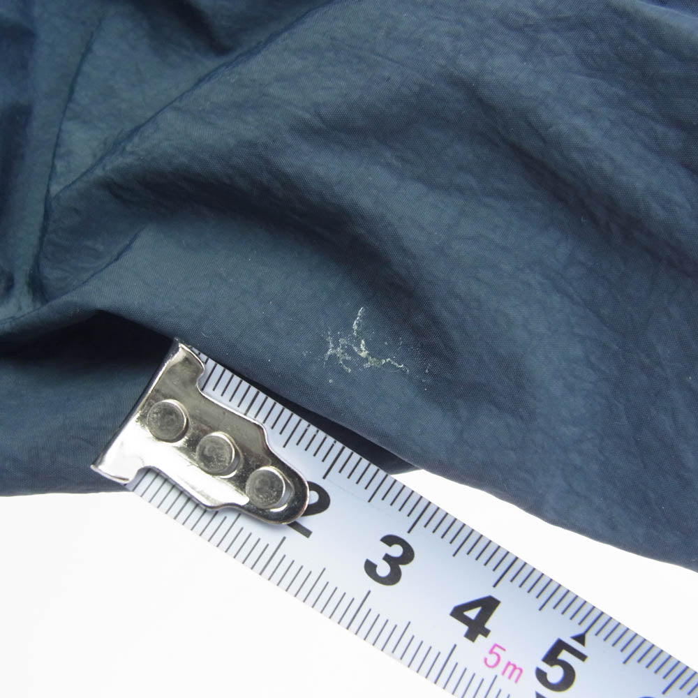 STILL BY HAND スティルバイハンド CO03201 Water-Repellent Crisp Nylon Coat スタンドカラー ナイロン コート ブルー系 48【中古】
