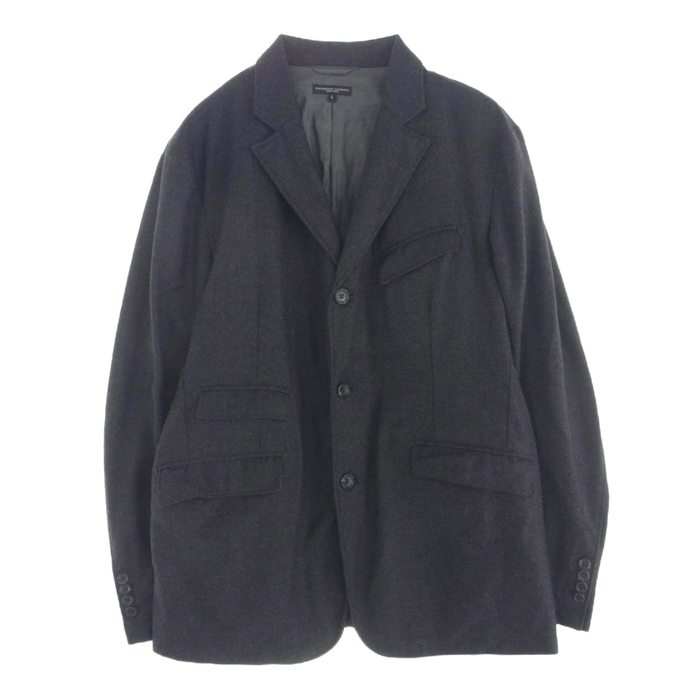 Engineered Garments エンジニアードガーメンツ アンドーバー Andover 3B ウール テーラード ジャケット グレー系 L【中古】