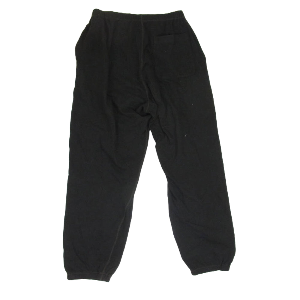 COMOLI コモリ 24SS Z01-05028 製品染 裏毛 パンツ インクブラック ブラック系 3【中古】