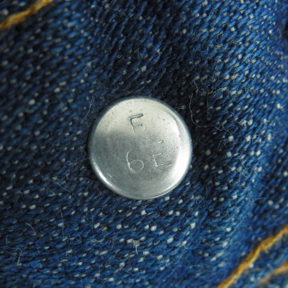 Wrangler ラングラー 317 11MWZ 70s ストレート デニム パンツ コットン アメリカ製 インディゴブルー系 29 × 36【中古】