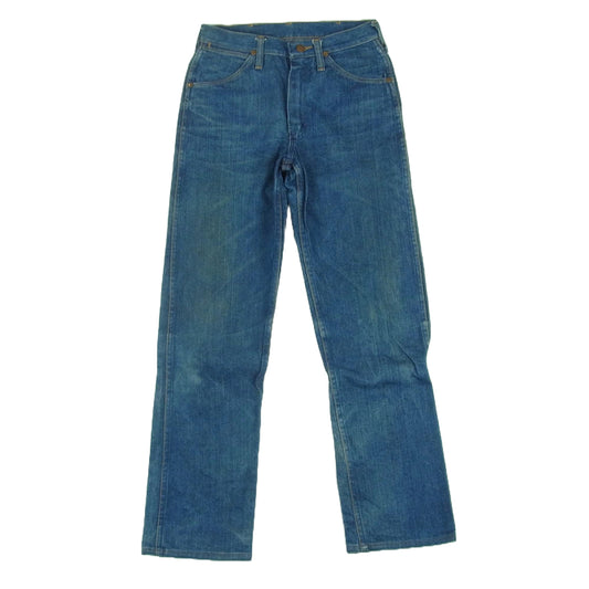 マーベリック 70s ストレート デニム パンツ ジッパーフライ アメリカ製 インディゴブルー系 29 × 32【中古】