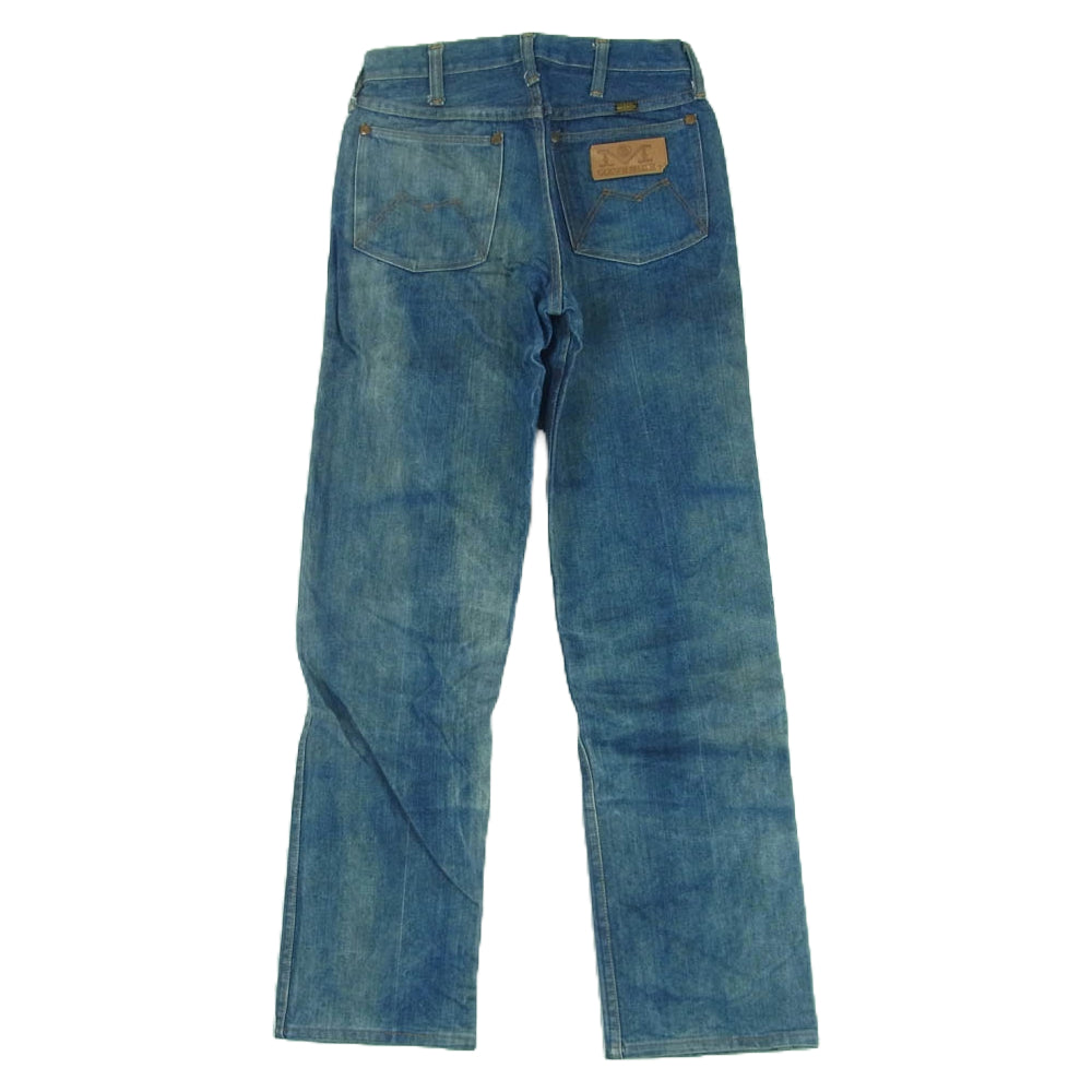 マーベリック 70s ストレート デニム パンツ ジッパーフライ アメリカ製 インディゴブルー系 29 × 32【中古】