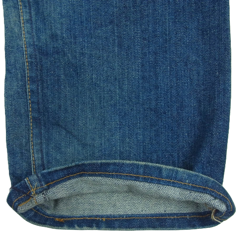 マーベリック 70s ストレート デニム パンツ ジッパーフライ アメリカ製 インディゴブルー系 29 × 32【中古】