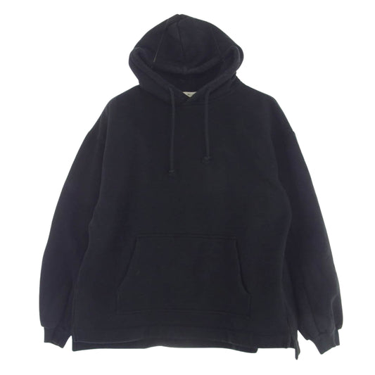 ウェルダー 19AW WM19FCS01　 Flutter Tail Hooded Pullover プルオーバー スウェット パーカー ブラック系 4【中古】