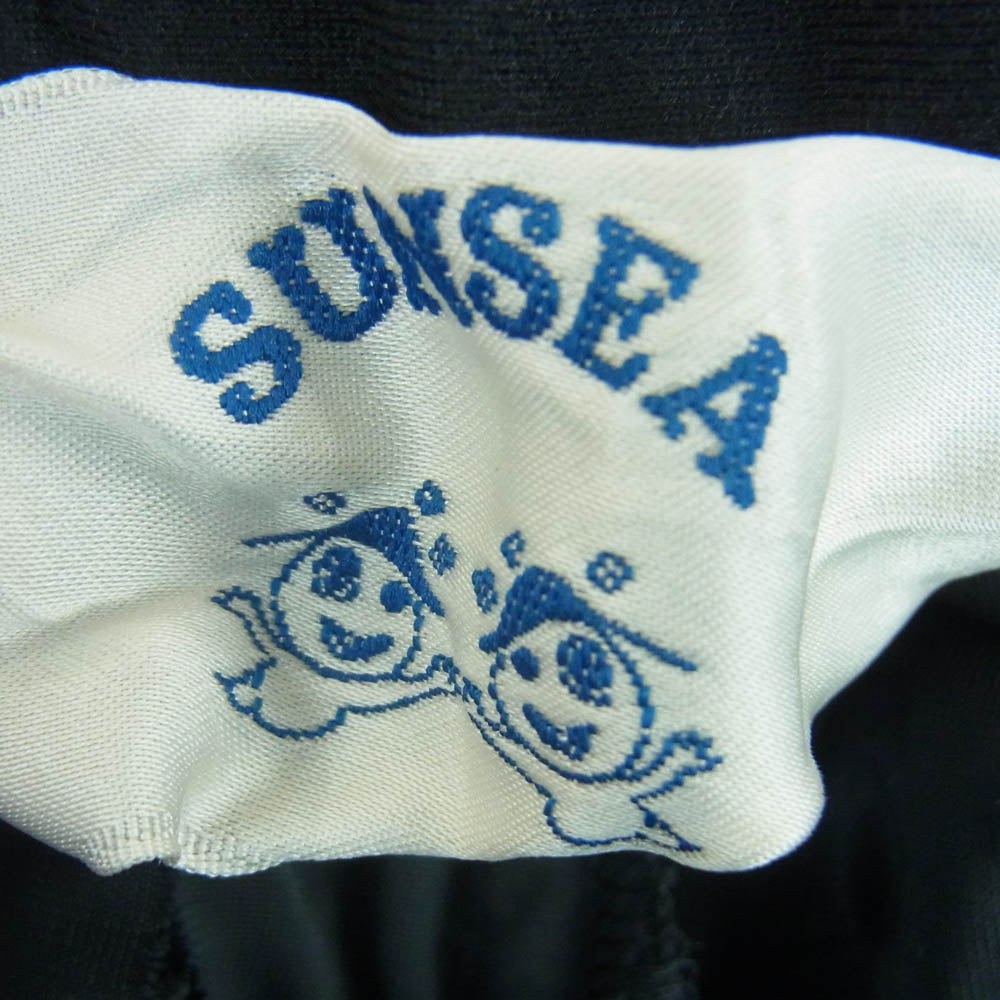 SUNSEA サンシー 16S45 FLEA MARKET PANTS フリーマーケット パンツ 日本製 ブラック系 グレー系 3【中古】