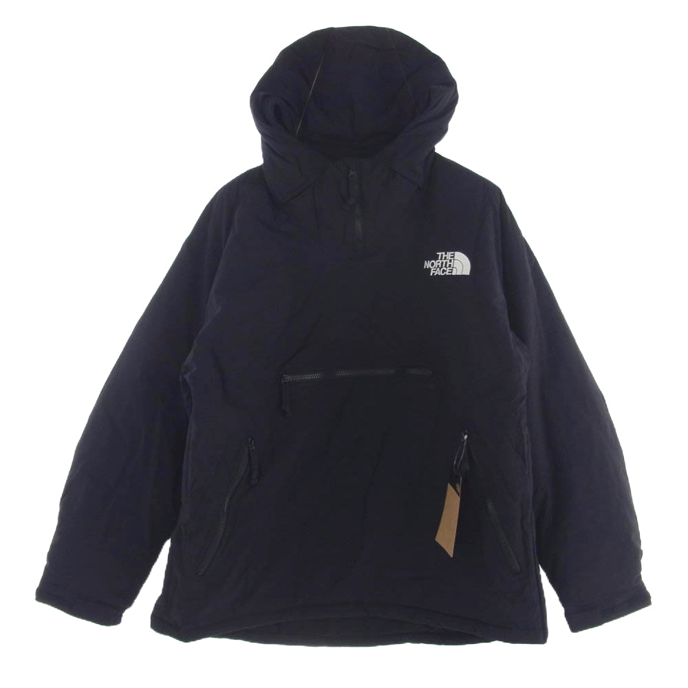 THE NORTH FACE ノースフェイス NY82450EX Dogsled Anorak Insulation Parka インサレーション アノラック パーカー ブラック系 L【新古品】【未使用】【中古】