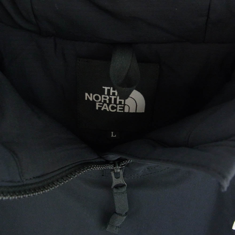 THE NORTH FACE ノースフェイス NY82450EX Dogsled Anorak Insulation Parka インサレーション アノラック パーカー ブラック系 L【新古品】【未使用】【中古】