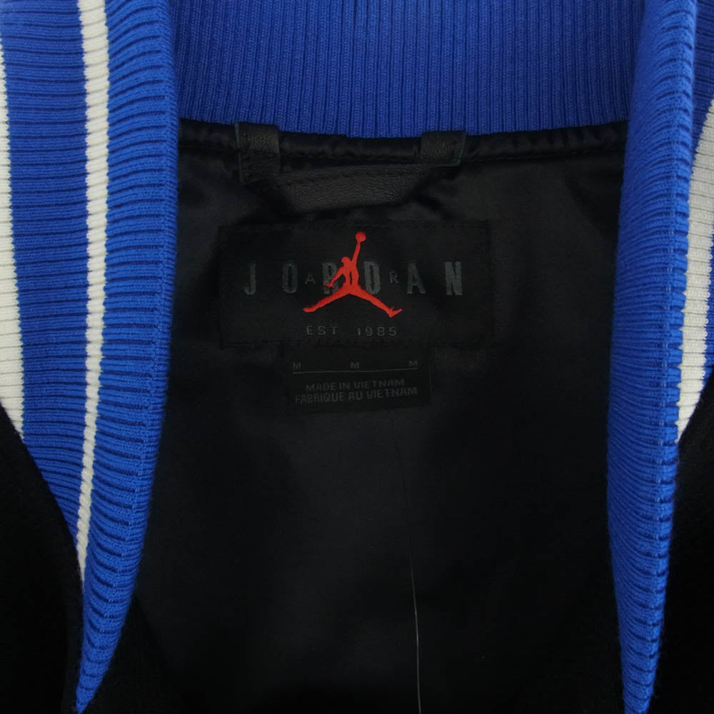 NIKE ナイキ FQ5439-010 Awake NY × アウェイク ニューヨーク Varsity Jacket バーシティ ジャケット ブラック系 ブルー系 M【新古品】【未使用】【中古】