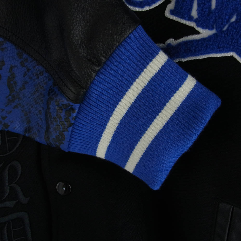 NIKE ナイキ FQ5439-010 Awake NY × アウェイク ニューヨーク Varsity Jacket バーシティ ジャケット ブラック系 ブルー系 M【新古品】【未使用】【中古】