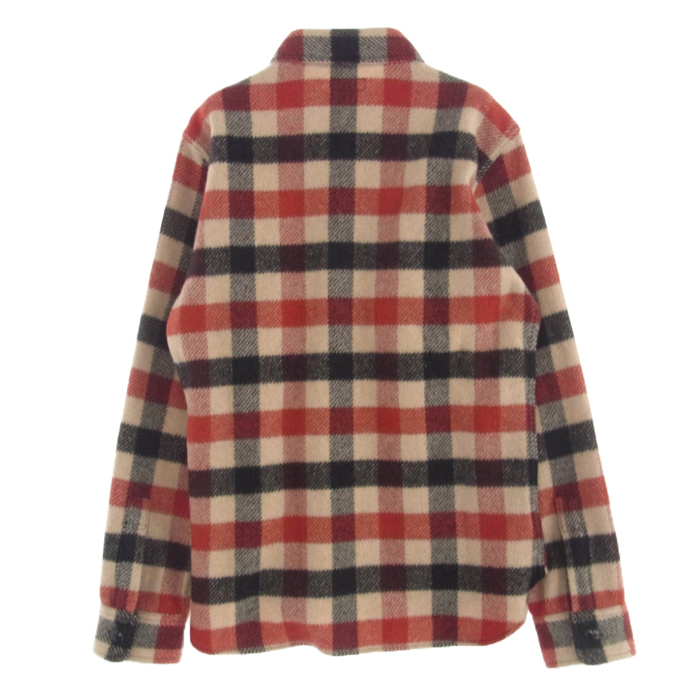JELADO ジェラード ウール チェック 長袖 シャツ ワーク シャツ マルチカラー系 M【中古】