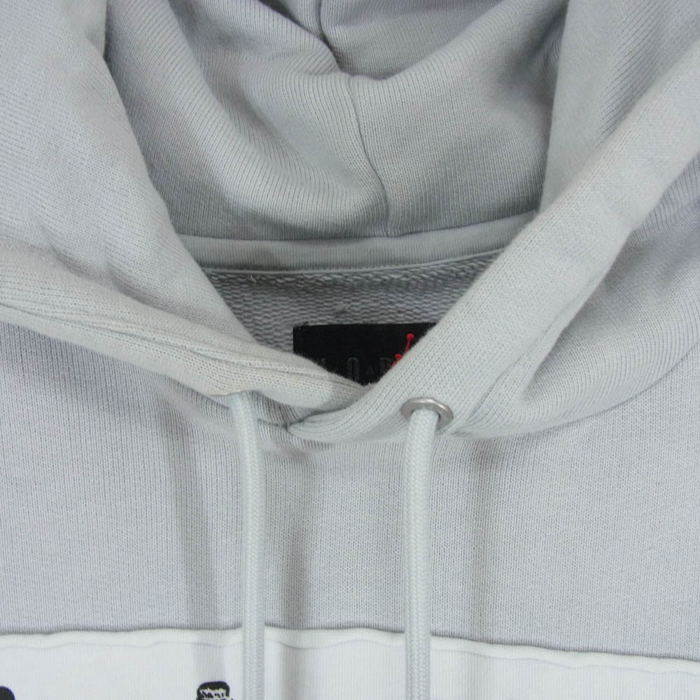 NIKE ナイキ × UNION × BEPHIES BEAUTY SUPPLY M J UNBBS FLC HOODIE  ユニオン ベフィーズビューティーサプライ パーカー グレー系 M【中古】