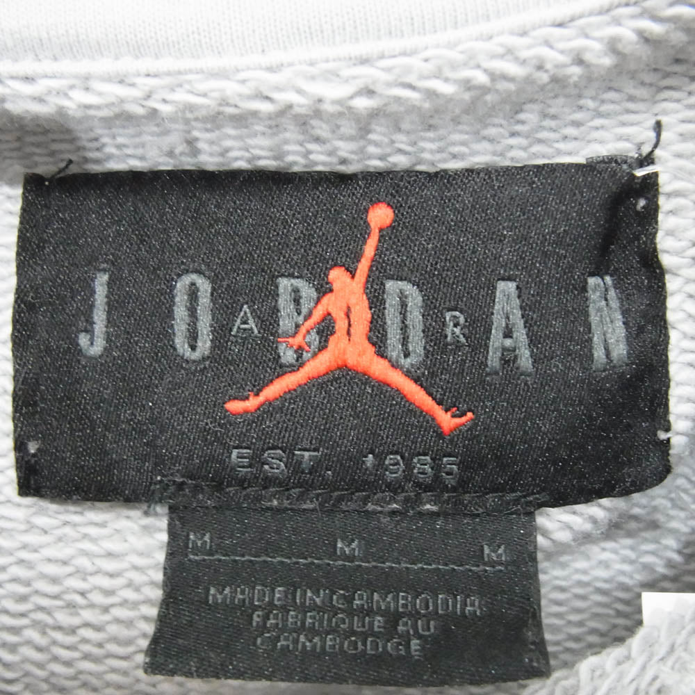 NIKE ナイキ × UNION × BEPHIES BEAUTY SUPPLY M J UNBBS FLC HOODIE  ユニオン ベフィーズビューティーサプライ パーカー グレー系 M【中古】