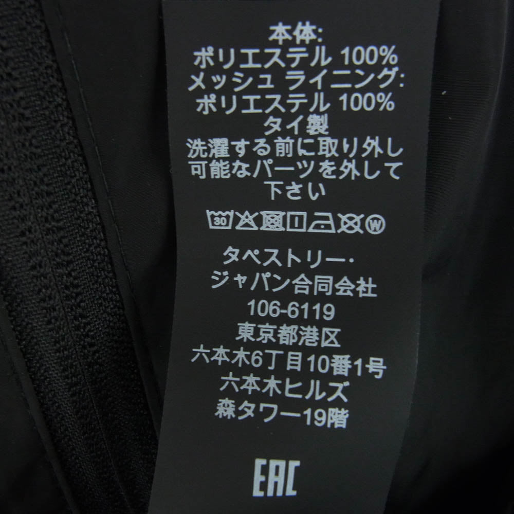 COACH コーチ C8104 SIGNATURE WINDBREAKER シグネチャー ウィンド ブレーカー ナイロン ジャケット ブラック系 L【中古】