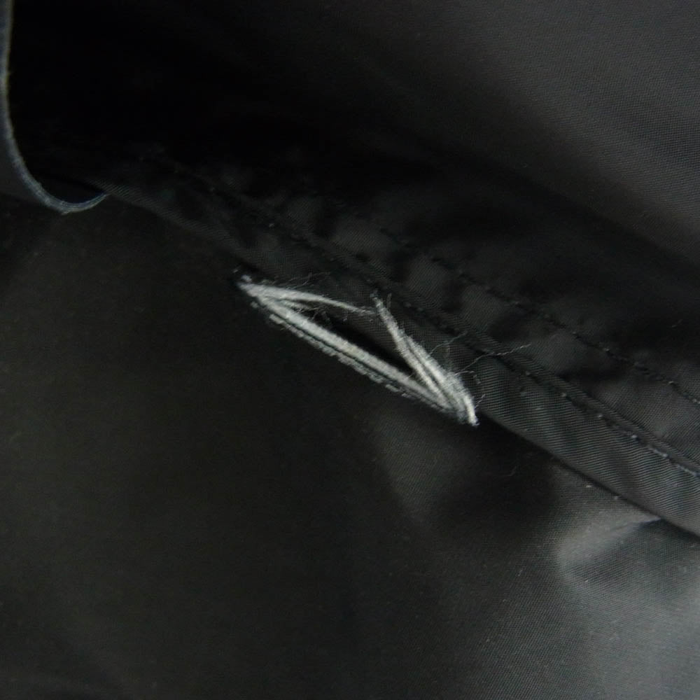 COACH コーチ C8104 SIGNATURE WINDBREAKER シグネチャー ウィンド ブレーカー ナイロン ジャケット ブラック系 L【中古】