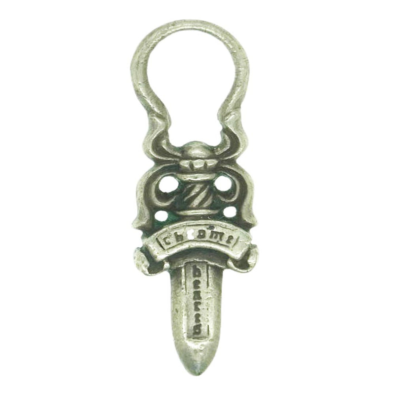CHROME HEARTS クロムハーツ（原本無） ダガー ジップ チャーム ペンダントトップ シルバー系【中古】