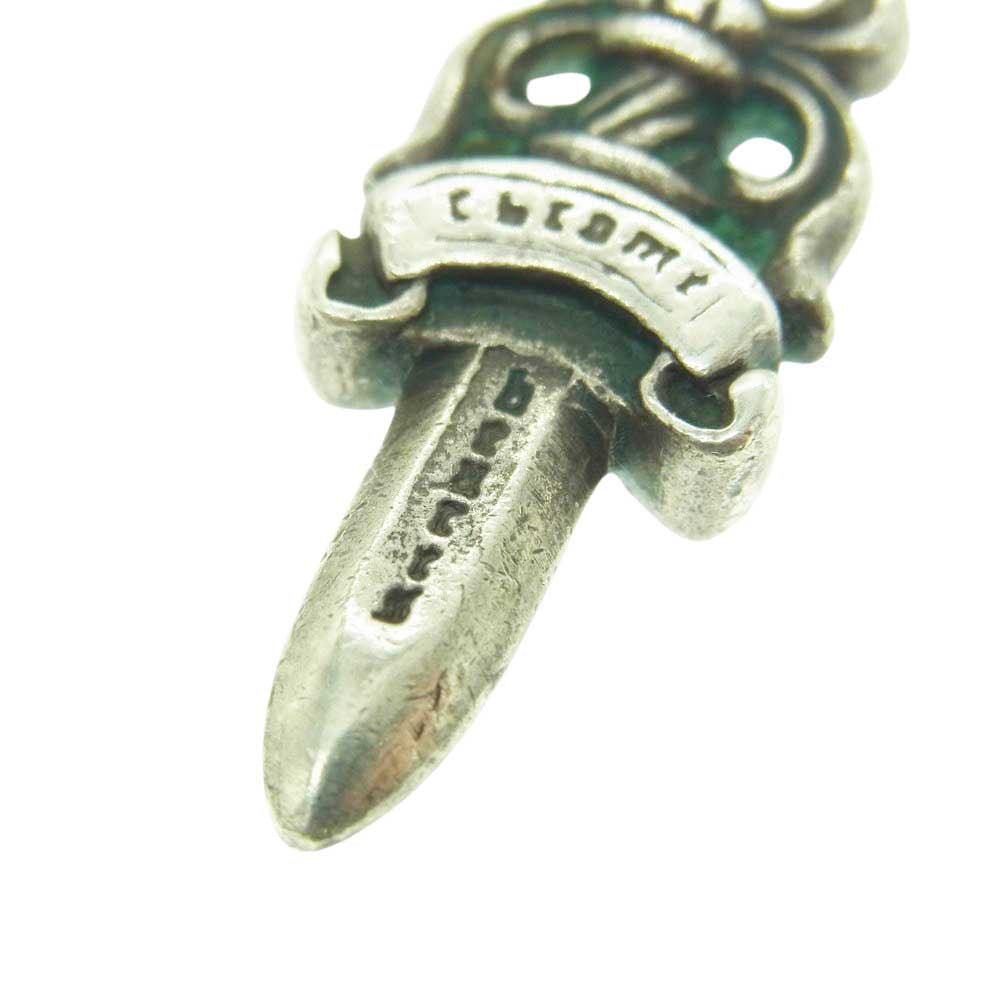 CHROME HEARTS クロムハーツ（原本無） ダガー ジップ チャーム ペンダントトップ シルバー系【中古】